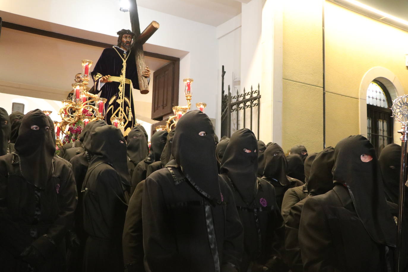 Así fue la salida del Nazareno