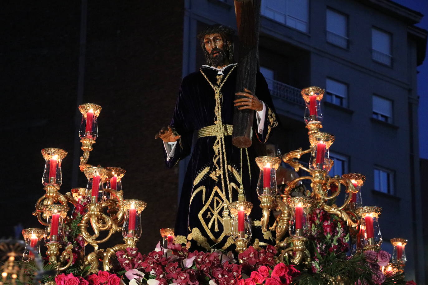 Así fue la salida del Nazareno