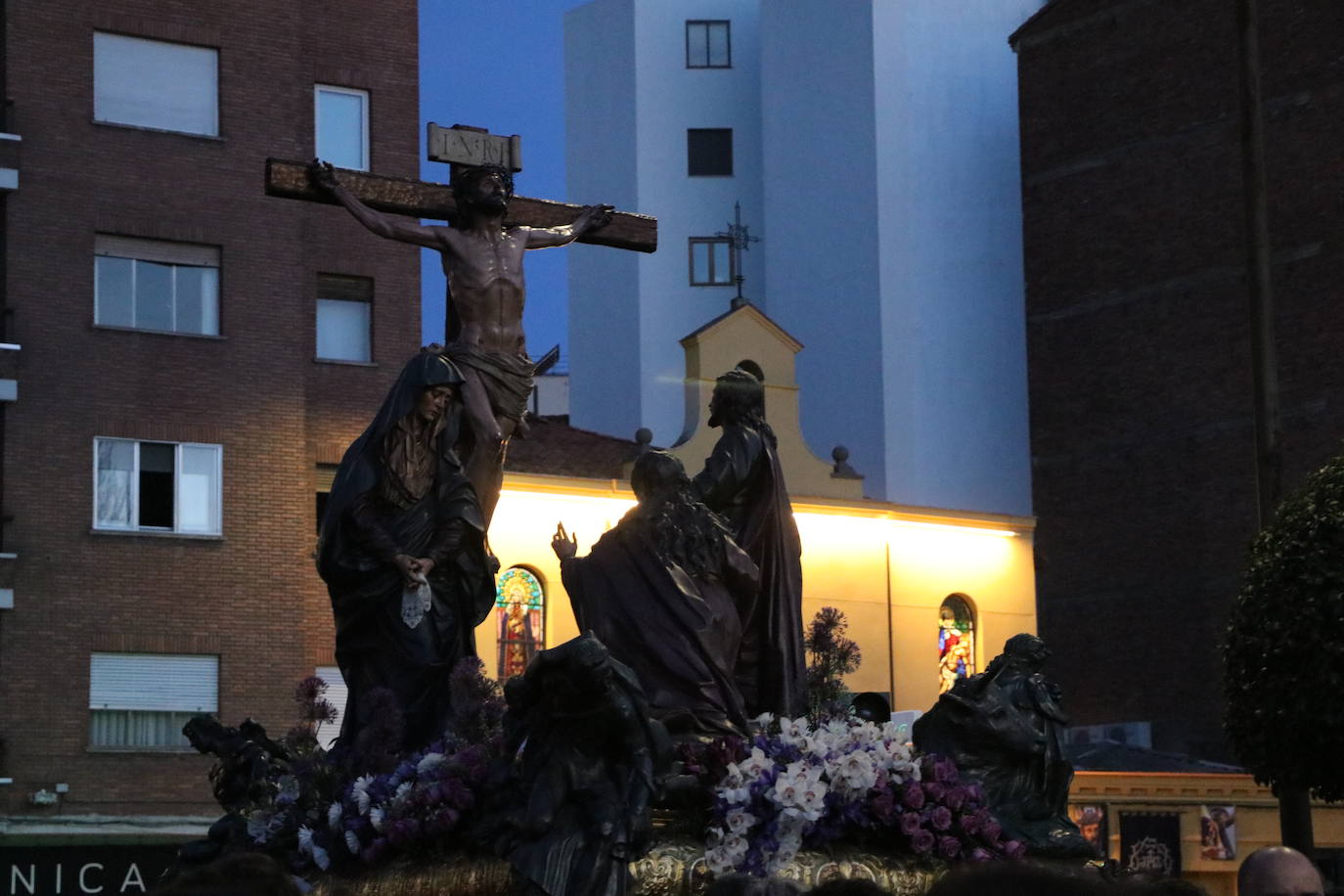 Así fue la salida del Nazareno