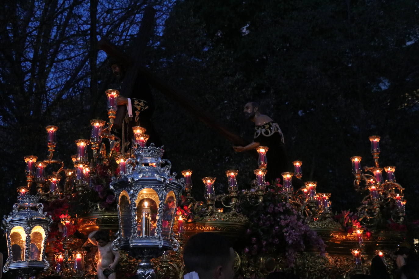 Así fue la salida del Nazareno