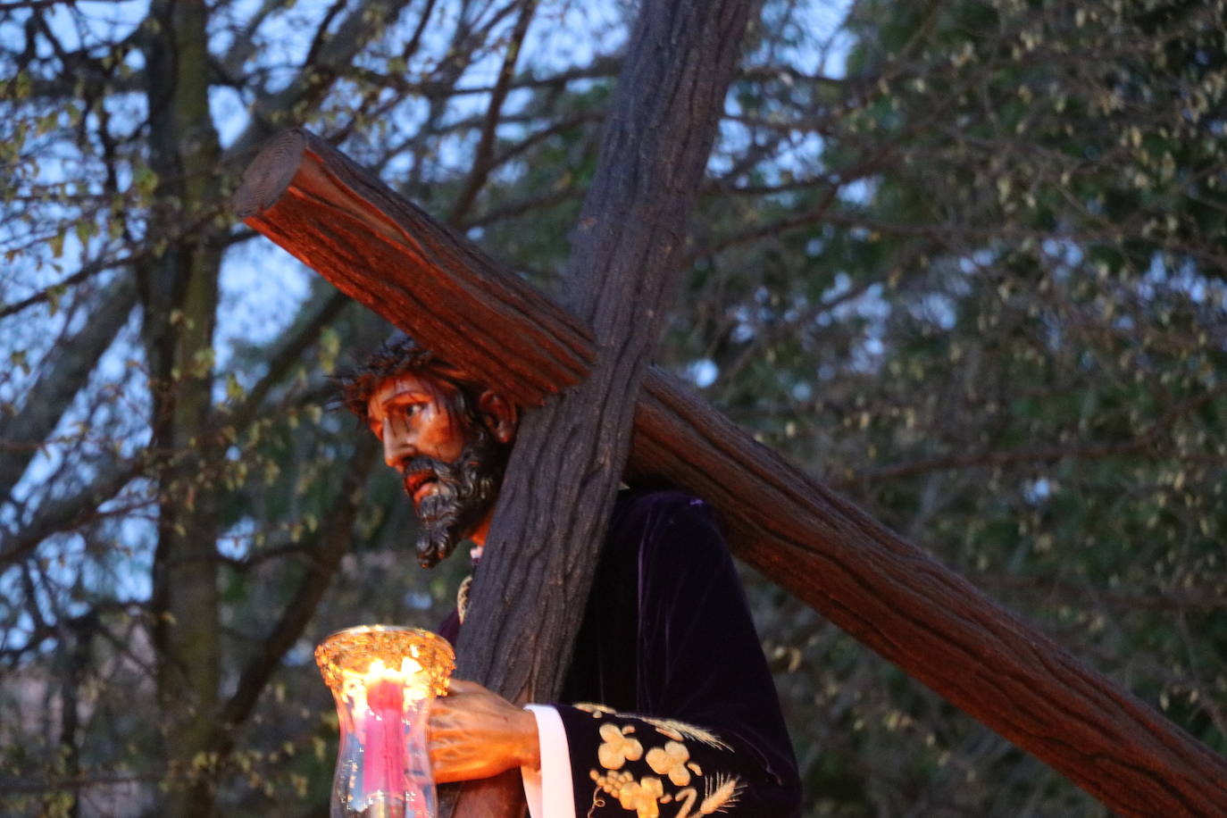 Así fue la salida del Nazareno