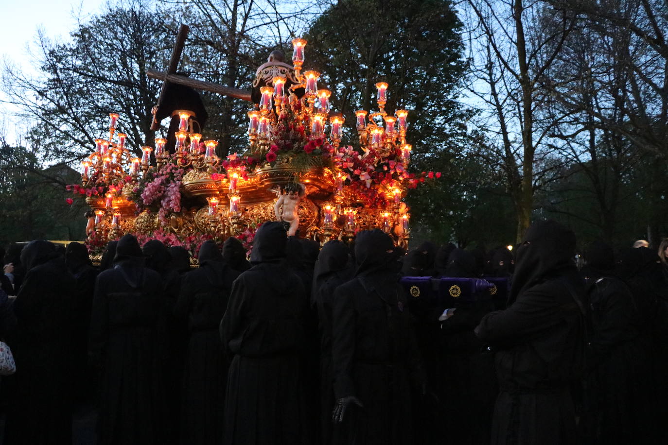 Así fue la salida del Nazareno