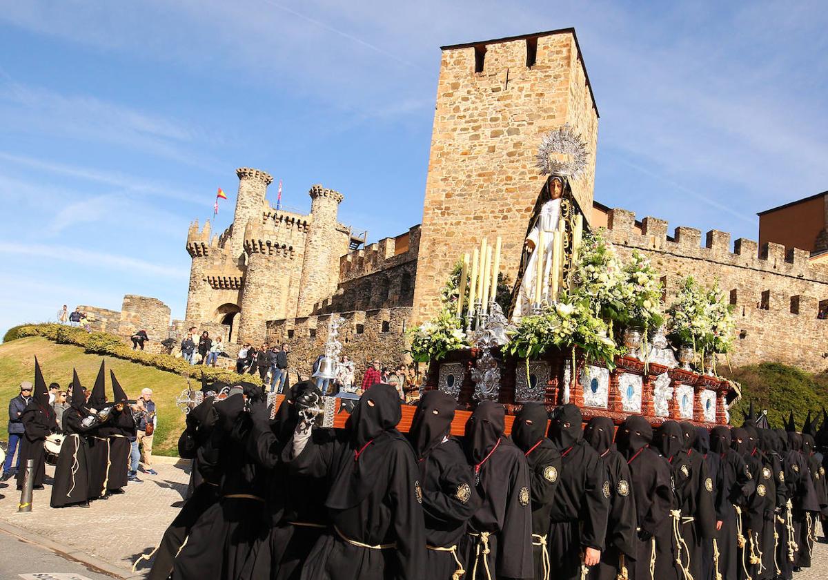 Procesión del Encuentro en Ponferrada