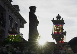 Imagen de la procesión de este Jueves Santo en Santa Marina del Rey.