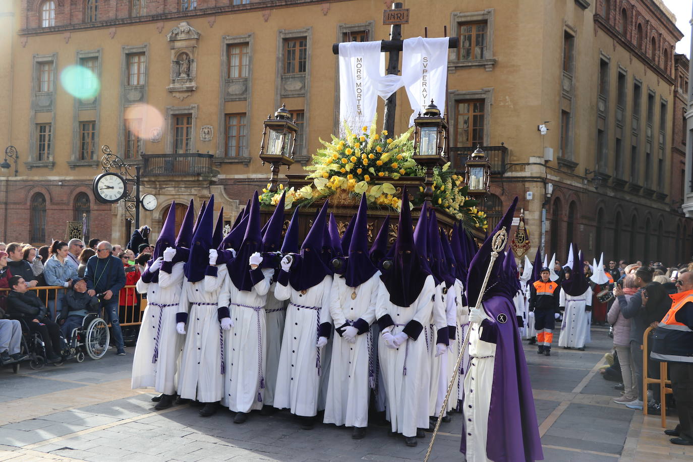 Acto de El Encuentro en el Domingo de Resurrección