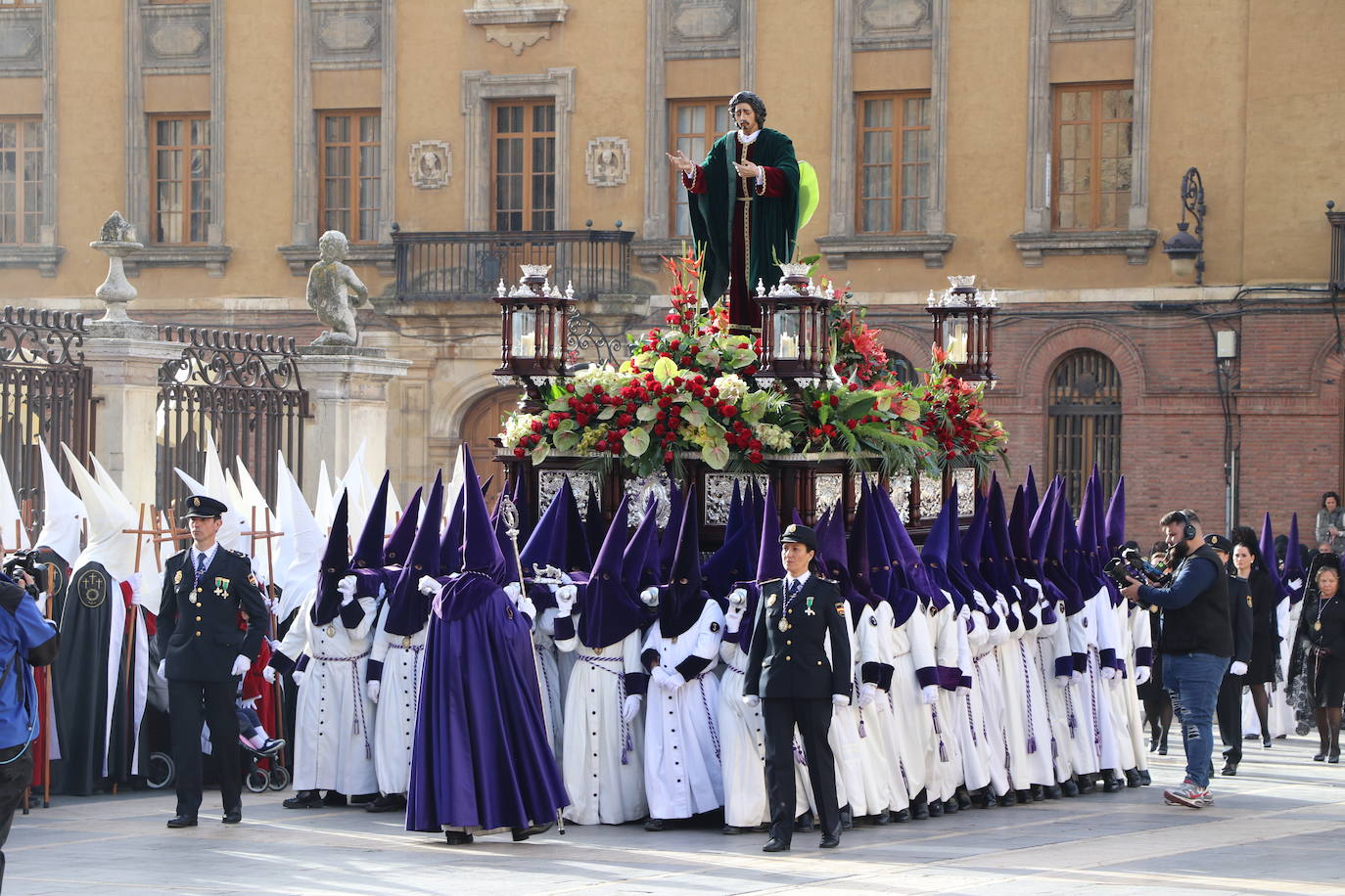 Acto de El Encuentro en el Domingo de Resurrección