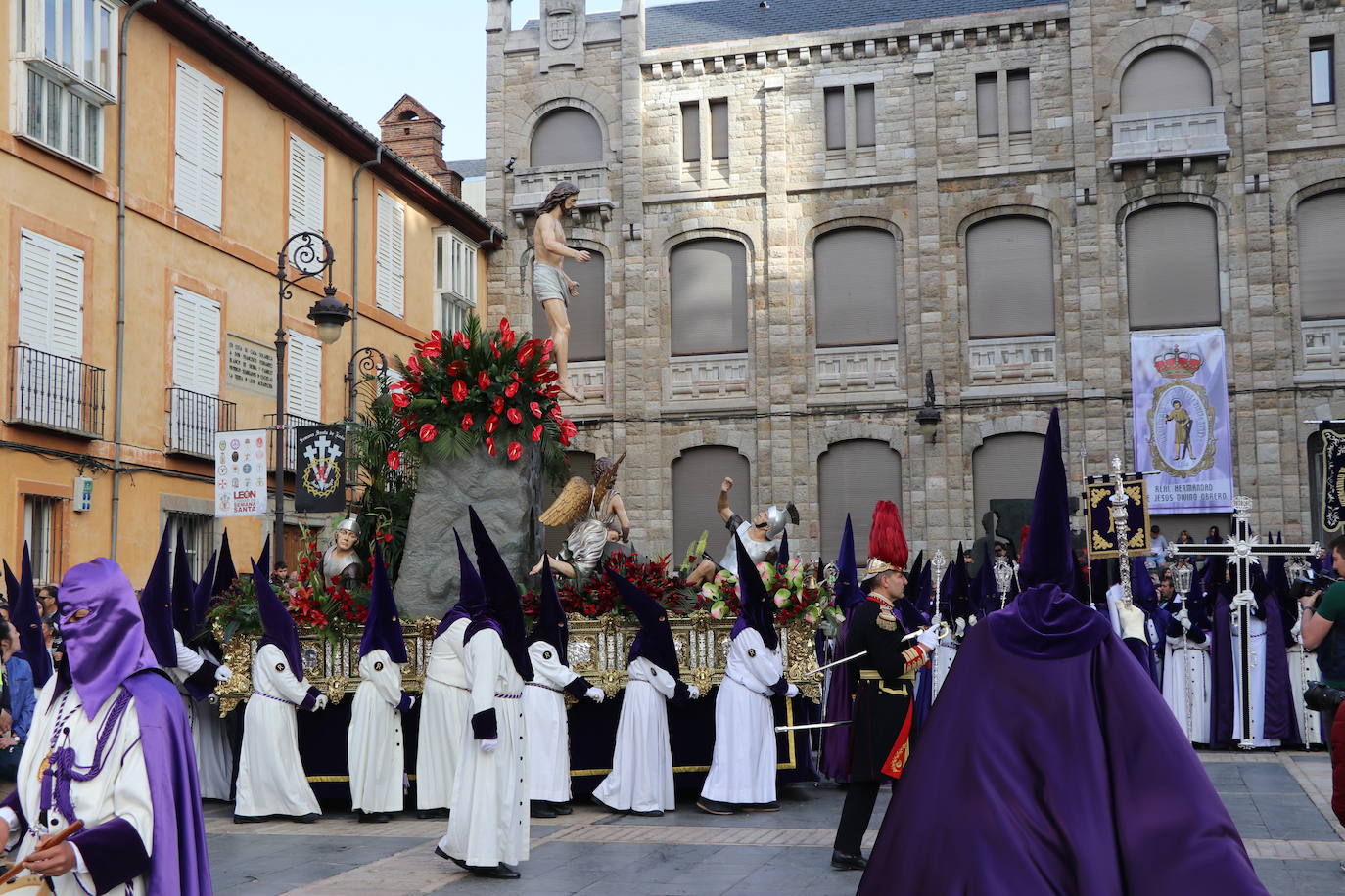 Acto de El Encuentro en el Domingo de Resurrección