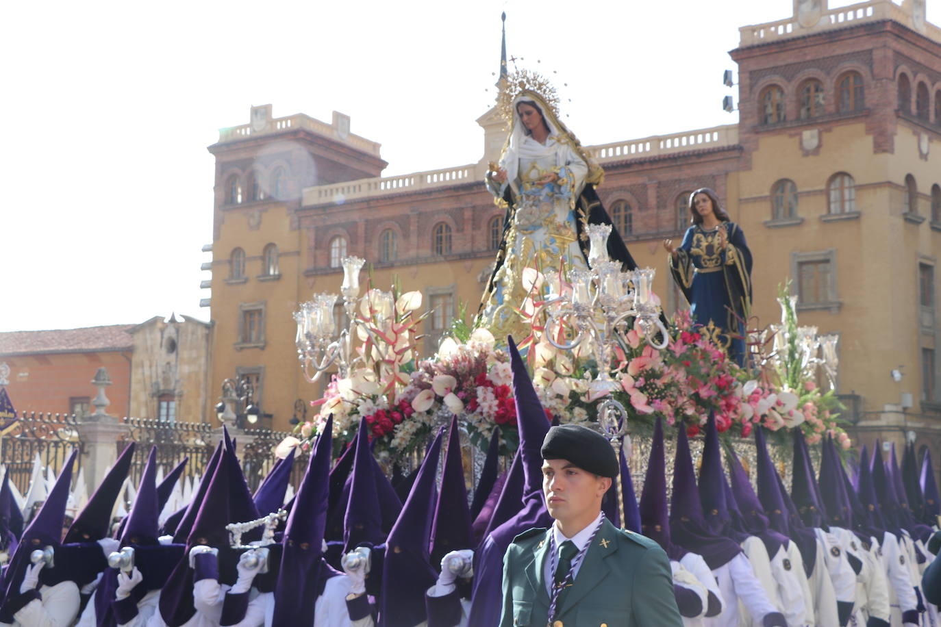 Acto de El Encuentro en el Domingo de Resurrección