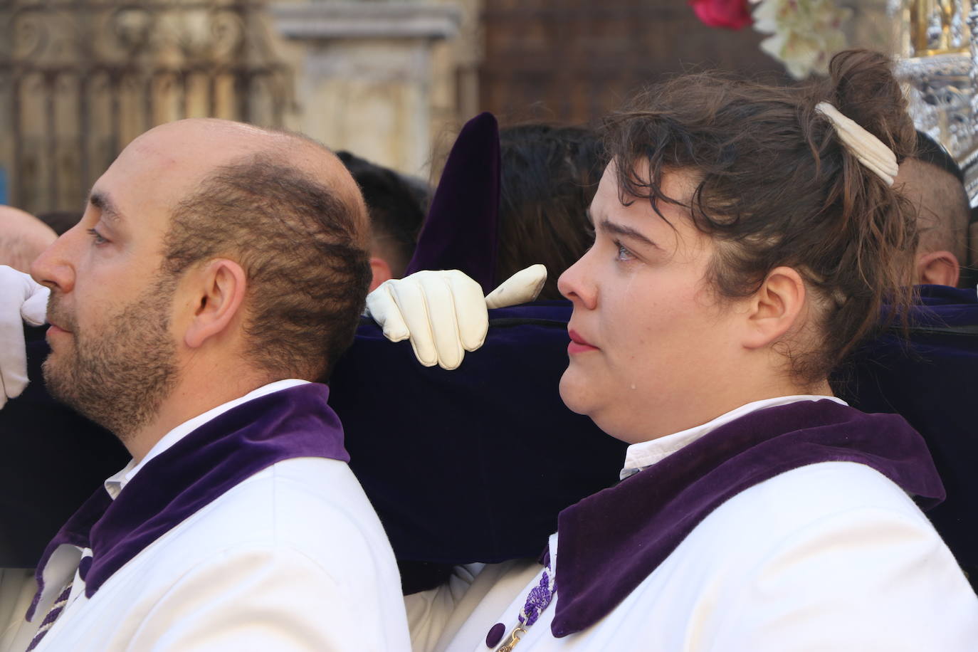 Acto de El Encuentro en el Domingo de Resurrección