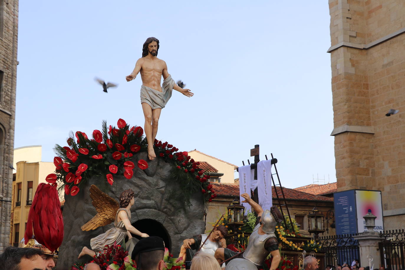 Acto de El Encuentro en el Domingo de Resurrección