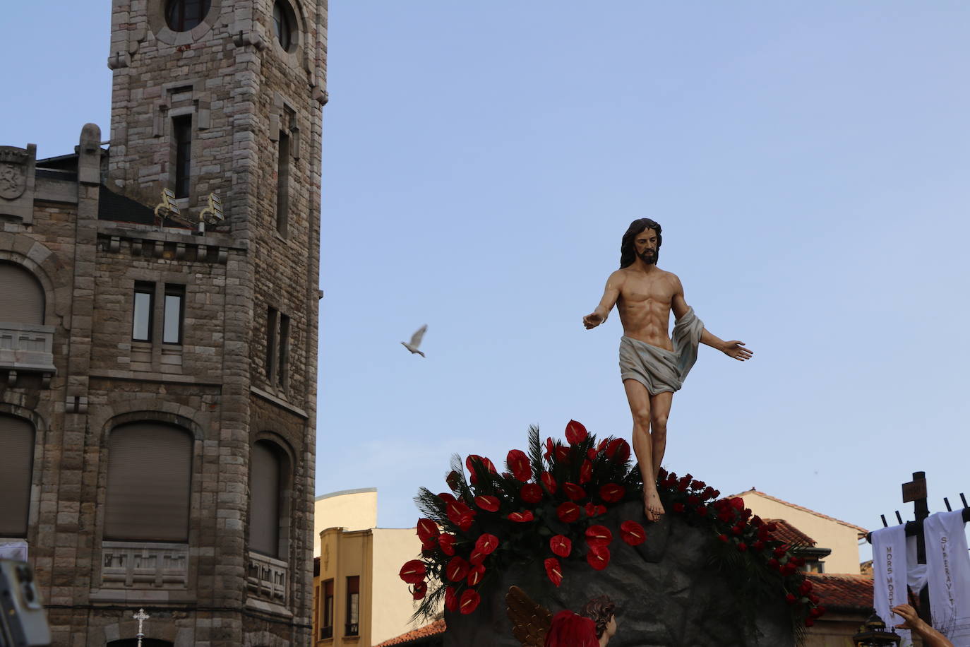 Acto de El Encuentro en el Domingo de Resurrección