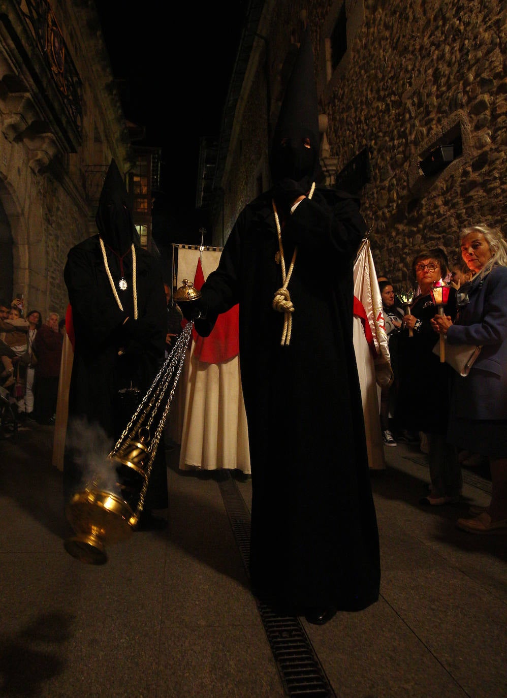 Procesión de La Soledad en Ponferrad