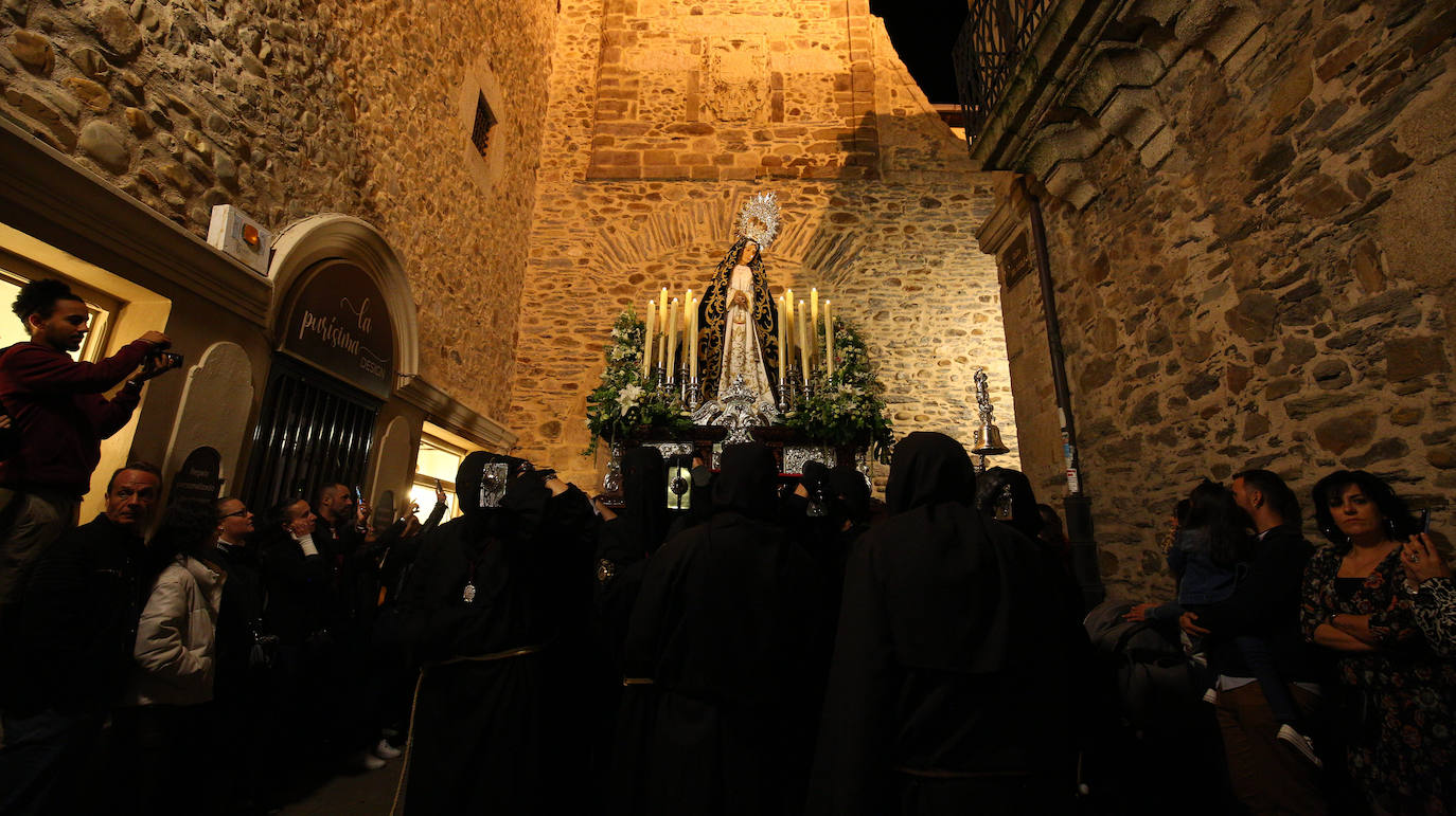 Procesión de La Soledad en Ponferrad