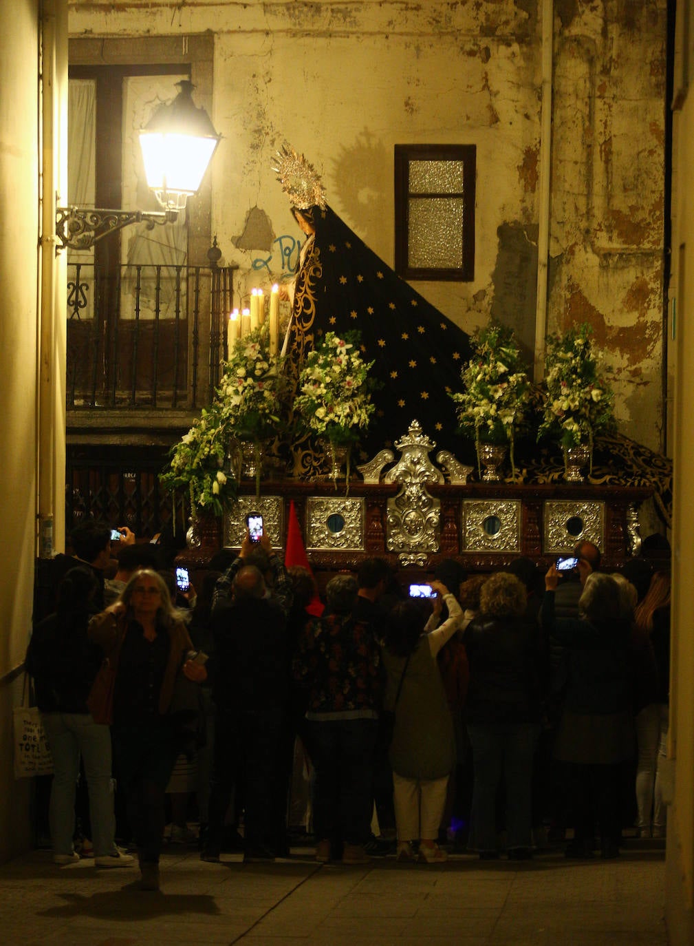 Procesión de La Soledad en Ponferrad