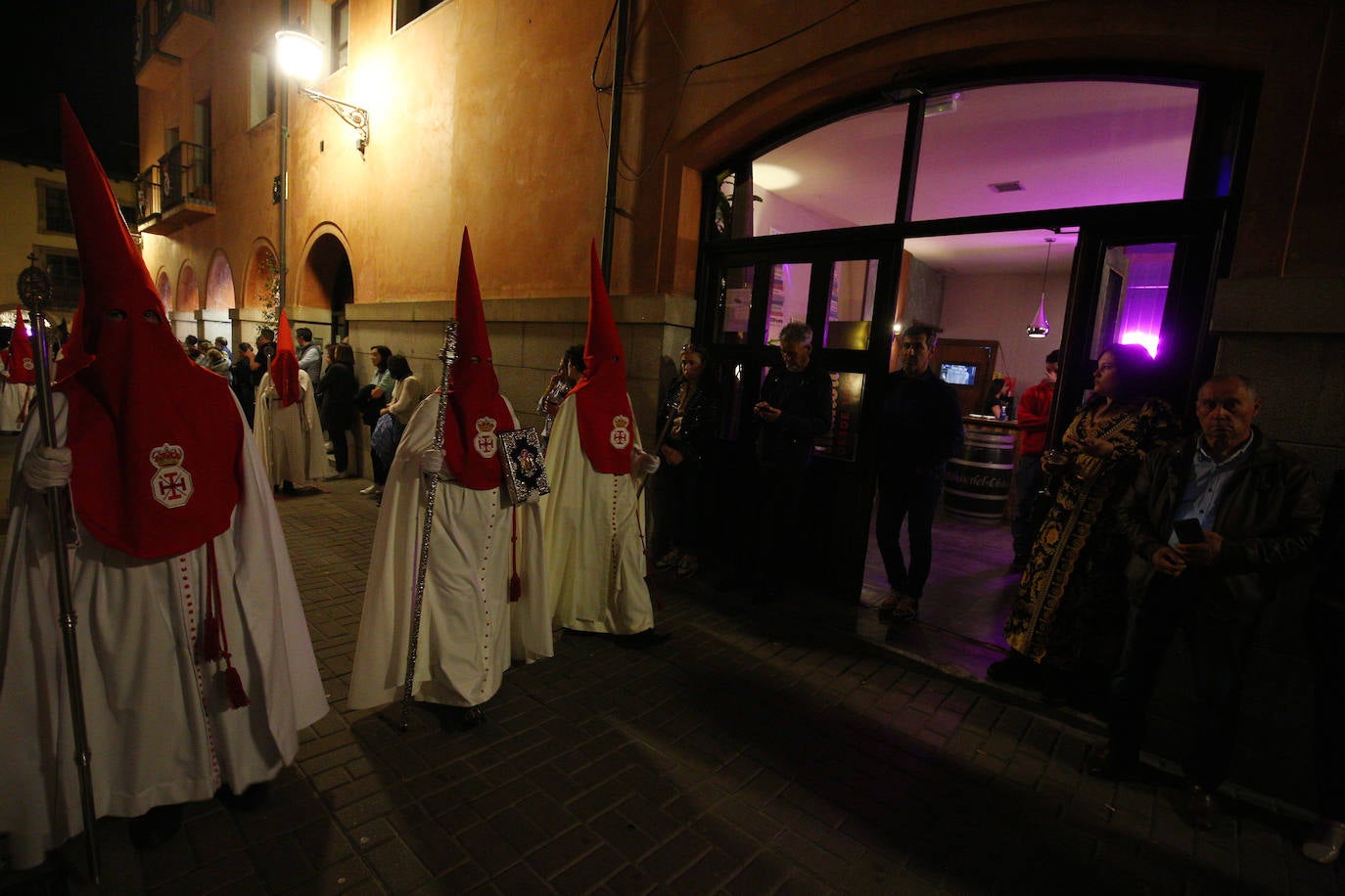 Procesión de La Soledad en Ponferrad