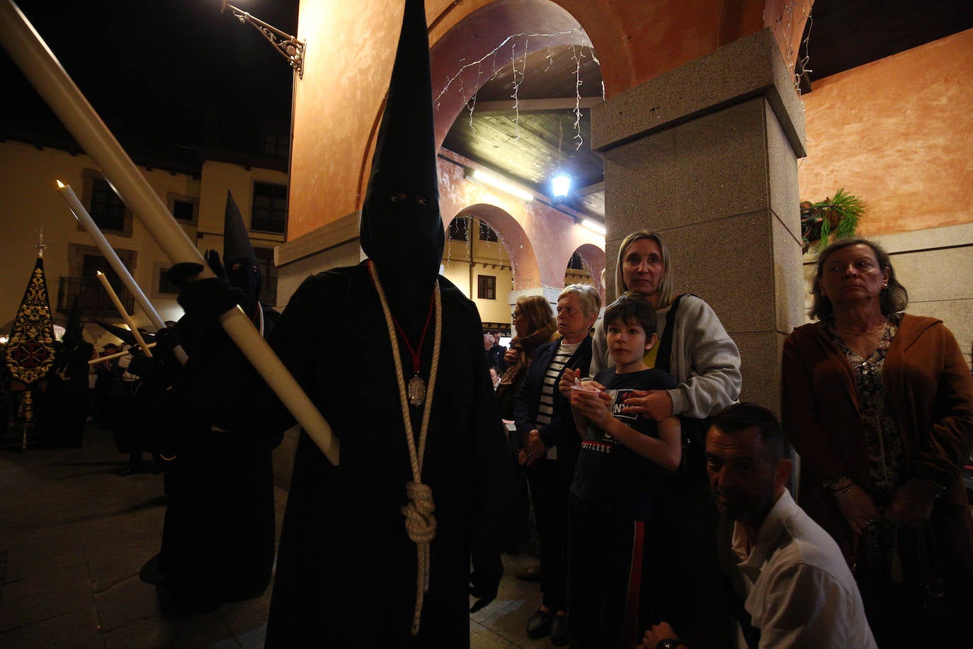 Procesión de La Soledad en Ponferrad