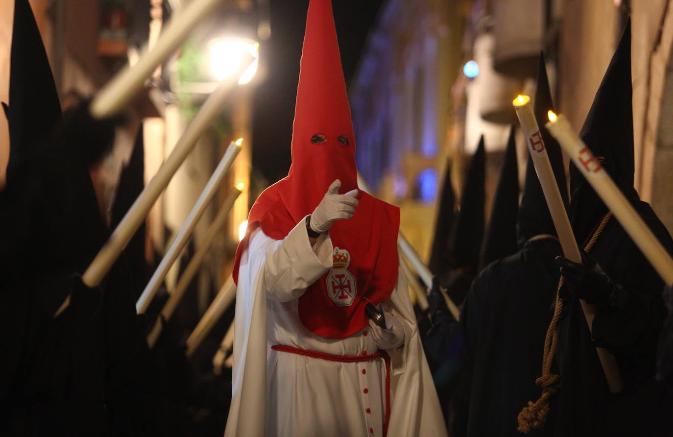 Procesión de La Soledad en Ponferrad