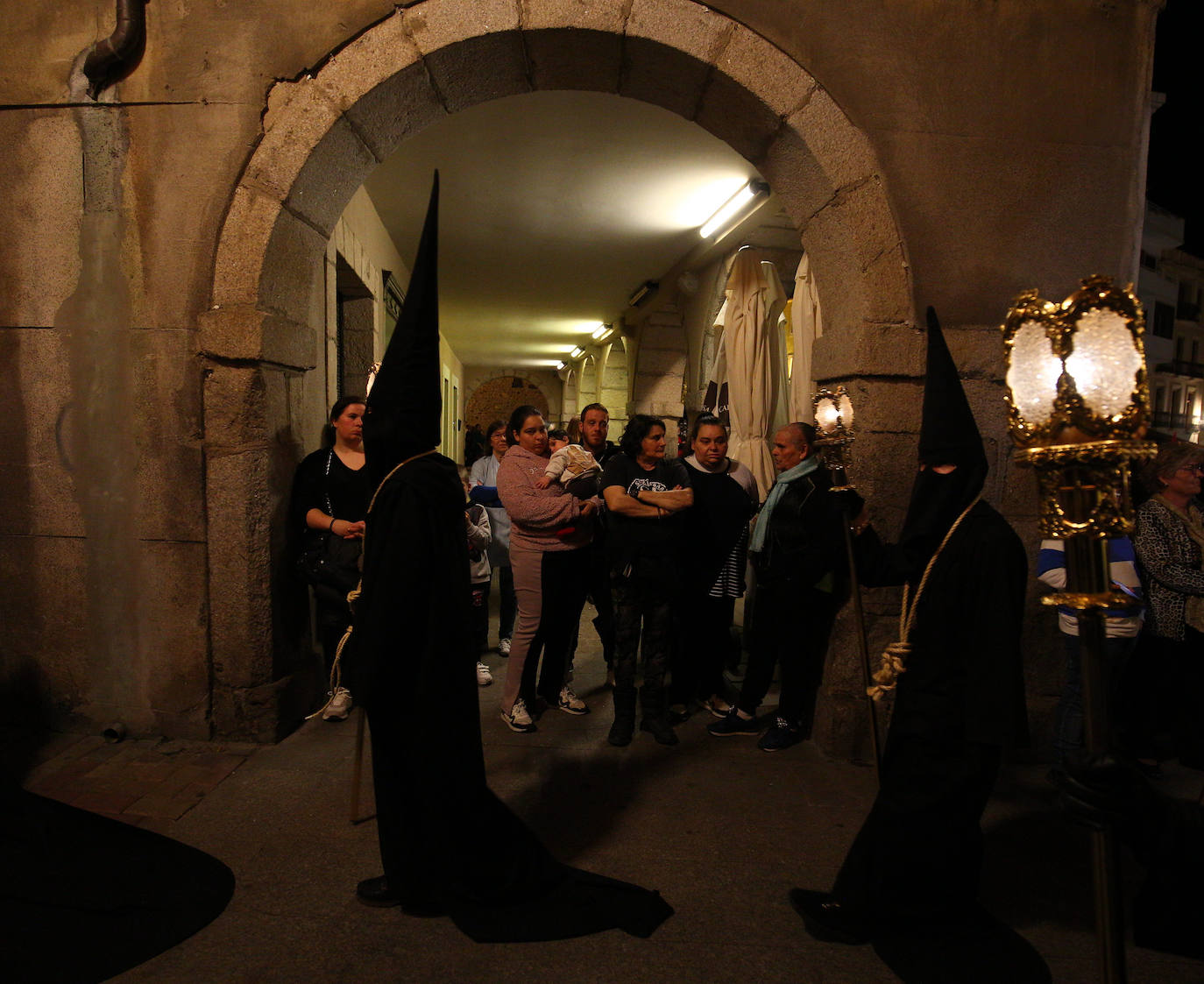 Procesión de La Soledad en Ponferrad