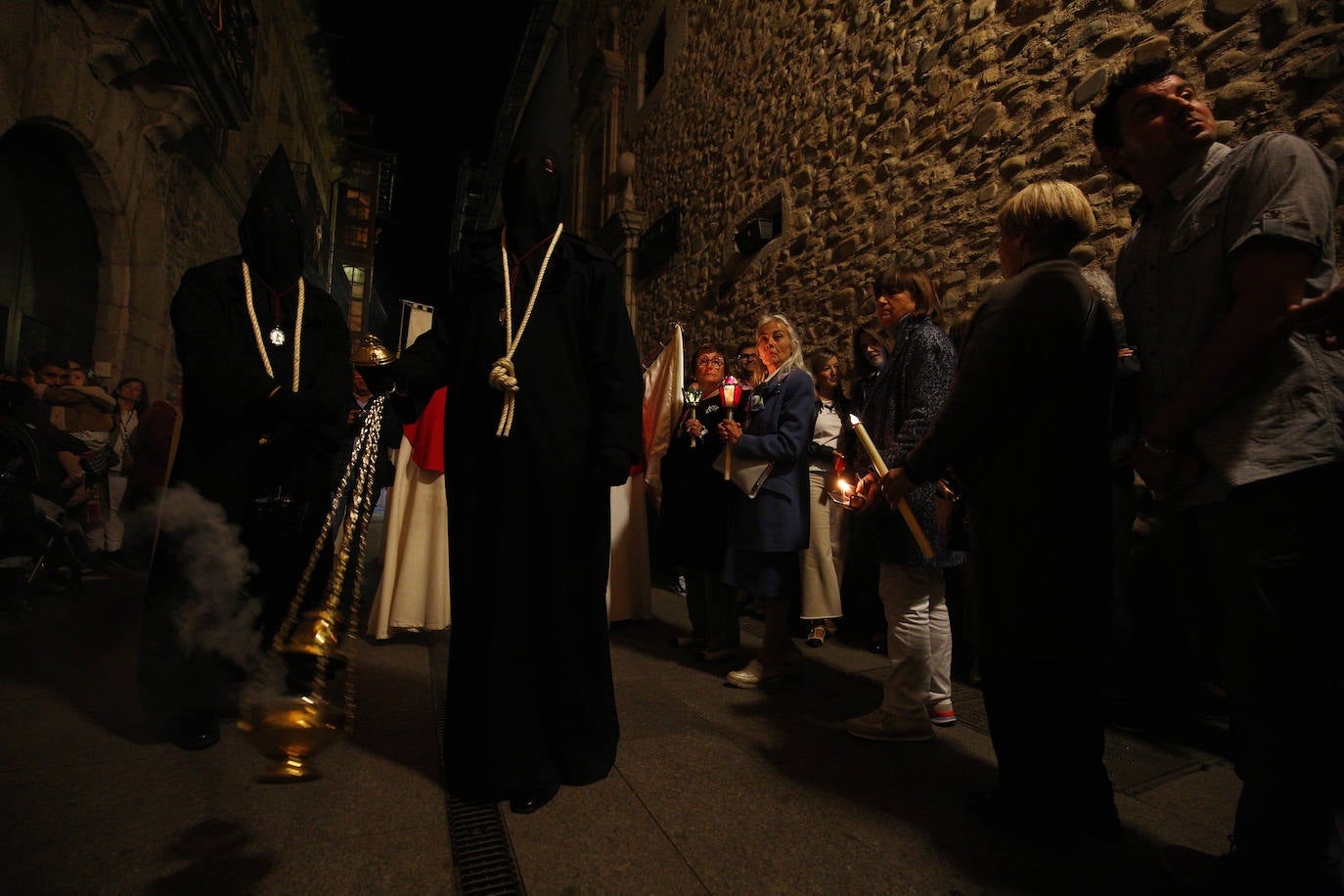 Procesión de La Soledad en Ponferrad