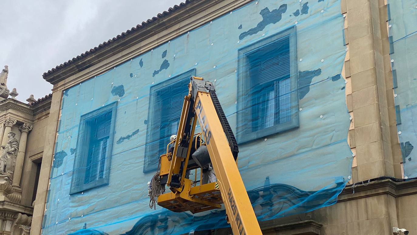 Obras en la Audiencia Provincial de León