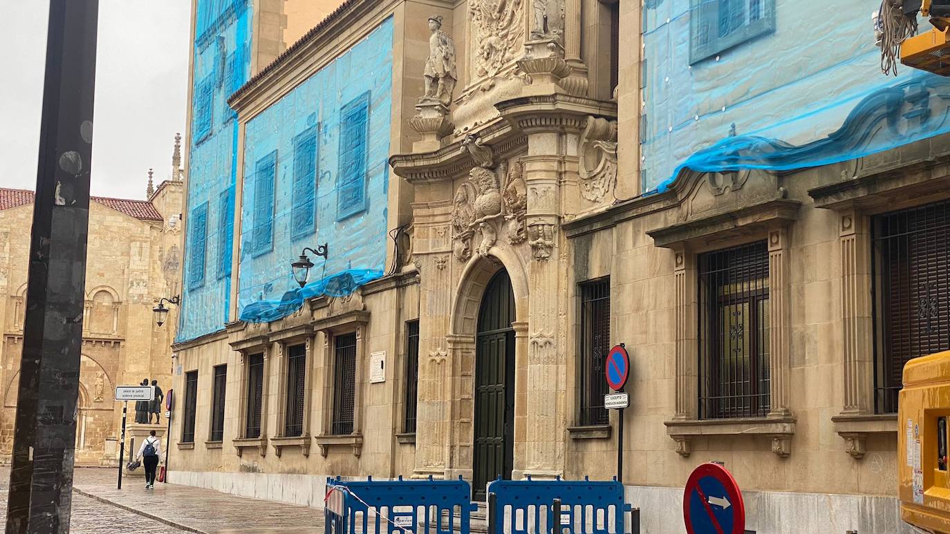 Obras en la Audiencia Provincial de León
