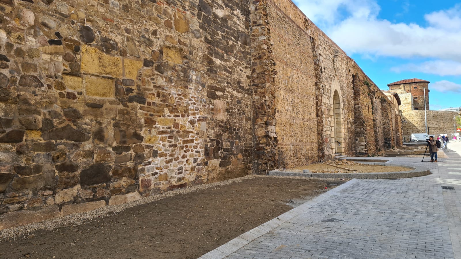 Avance de las obras en la calle Carreras