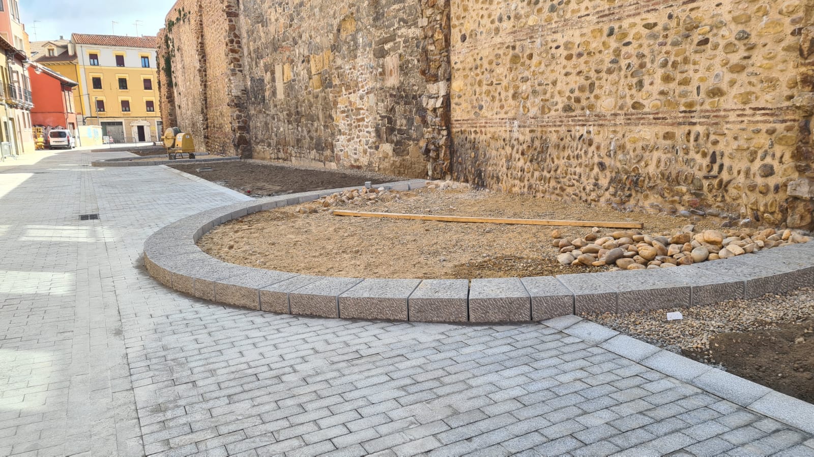 Avance de las obras en la calle Carreras