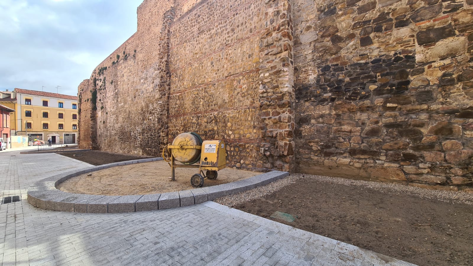 Avance de las obras en la calle Carreras