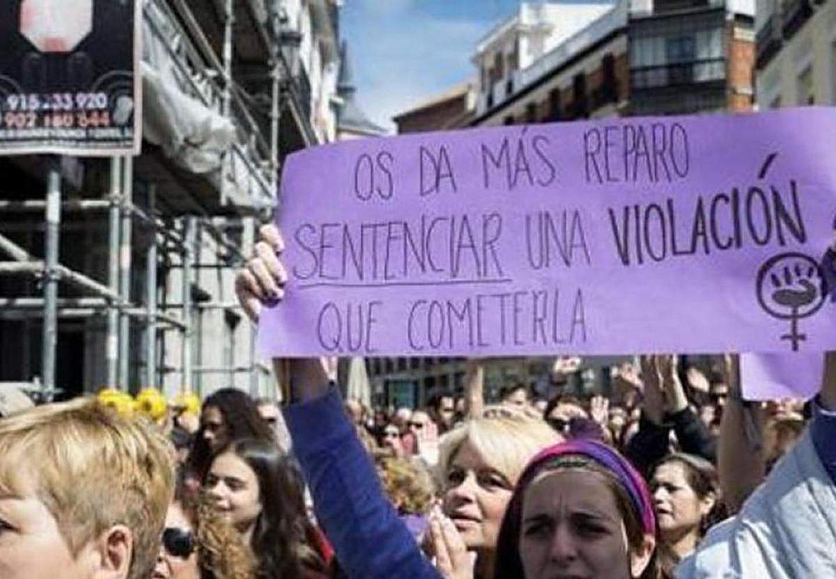 Manifestación feminista.