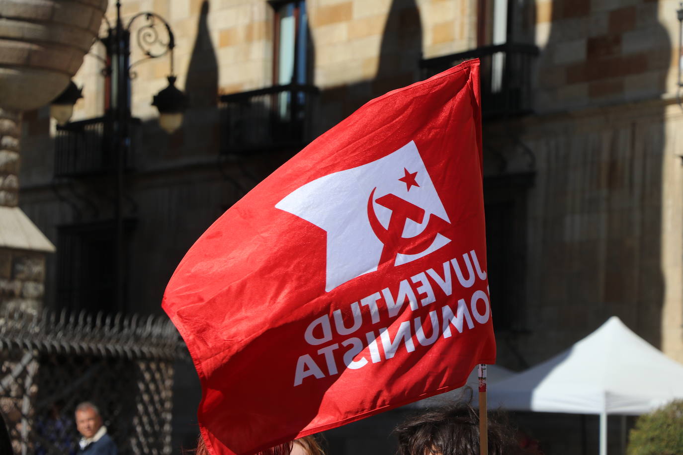 Manifestación en favor de la república en León