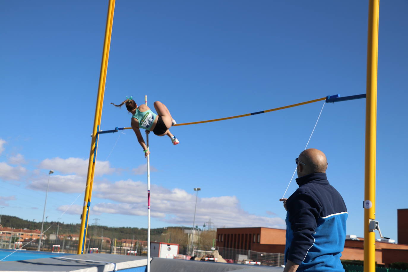 Inauguración en competición oficial de las nuevas pistas de Atletismo de la ULE