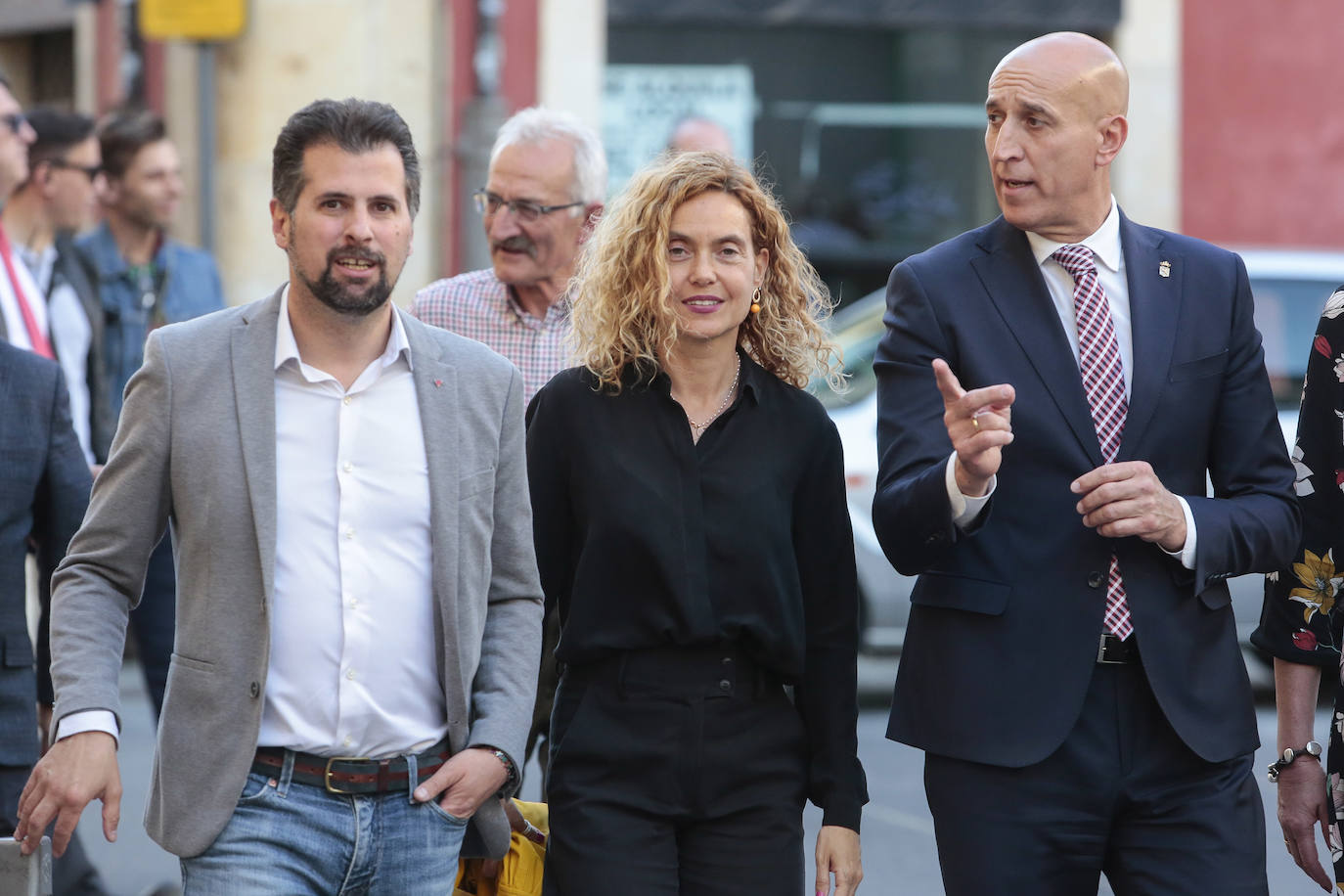 Presentación de la candidatura de José Antonio Diez al Ayuntamiento de León