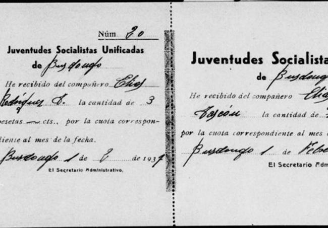 Documento de Elías, vecino de Busdongo.