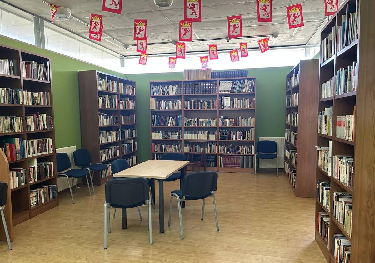 Instalaciones de la nueva biblioteca de la localidad.