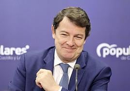 Alfonso Fernández Mañueco, presidente del Partido Popular de Castilla y León.