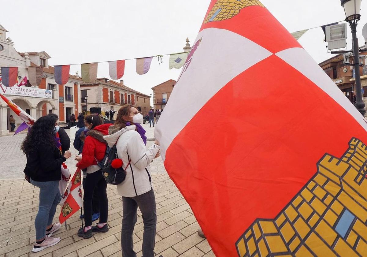 Imagen de la fiesta de Villalar, que regresa este 23 de abril a las calles de esta localidad.