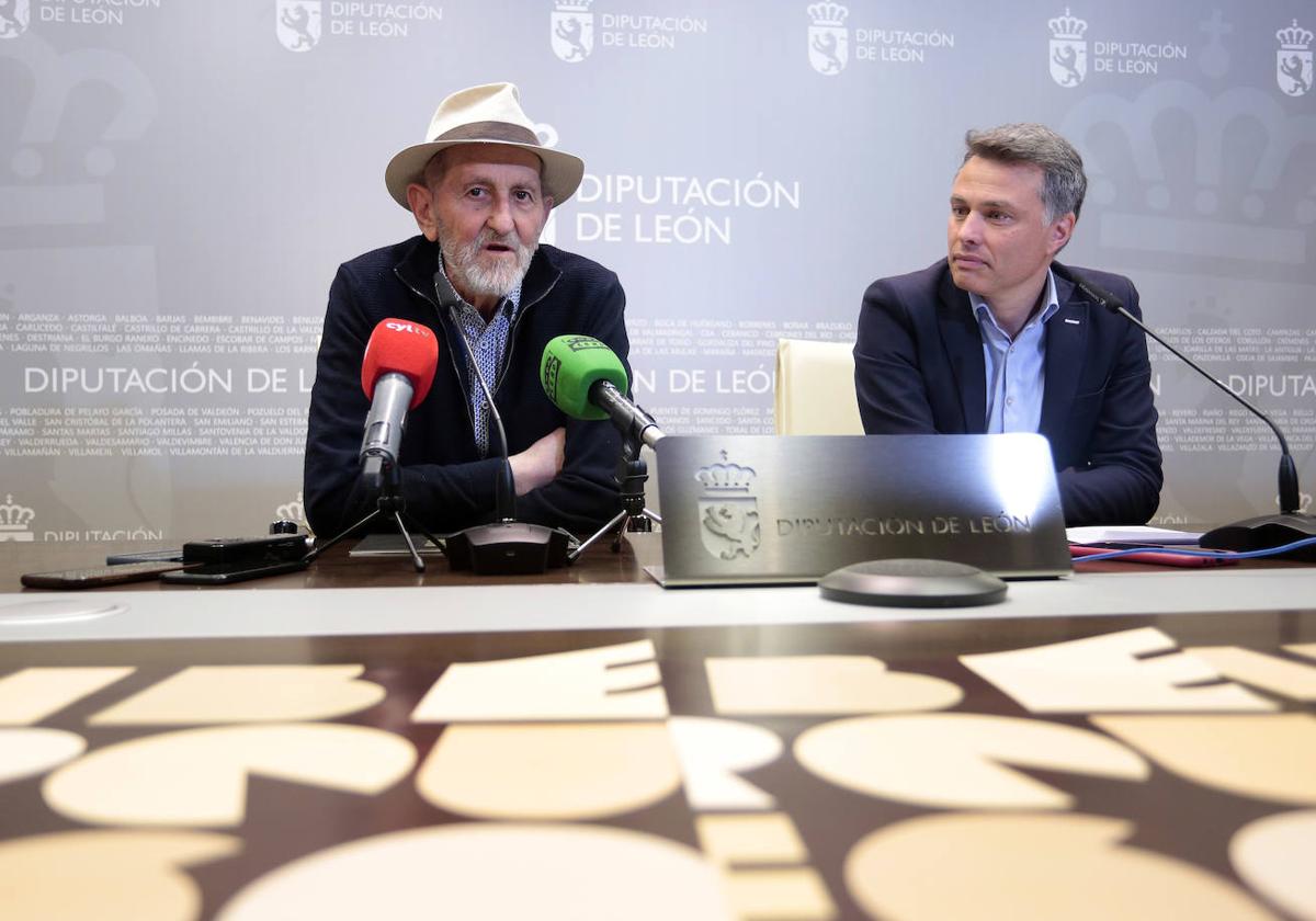 Matías Llorente y Juan Pablo Regadera presentan la feria Iberqueso.