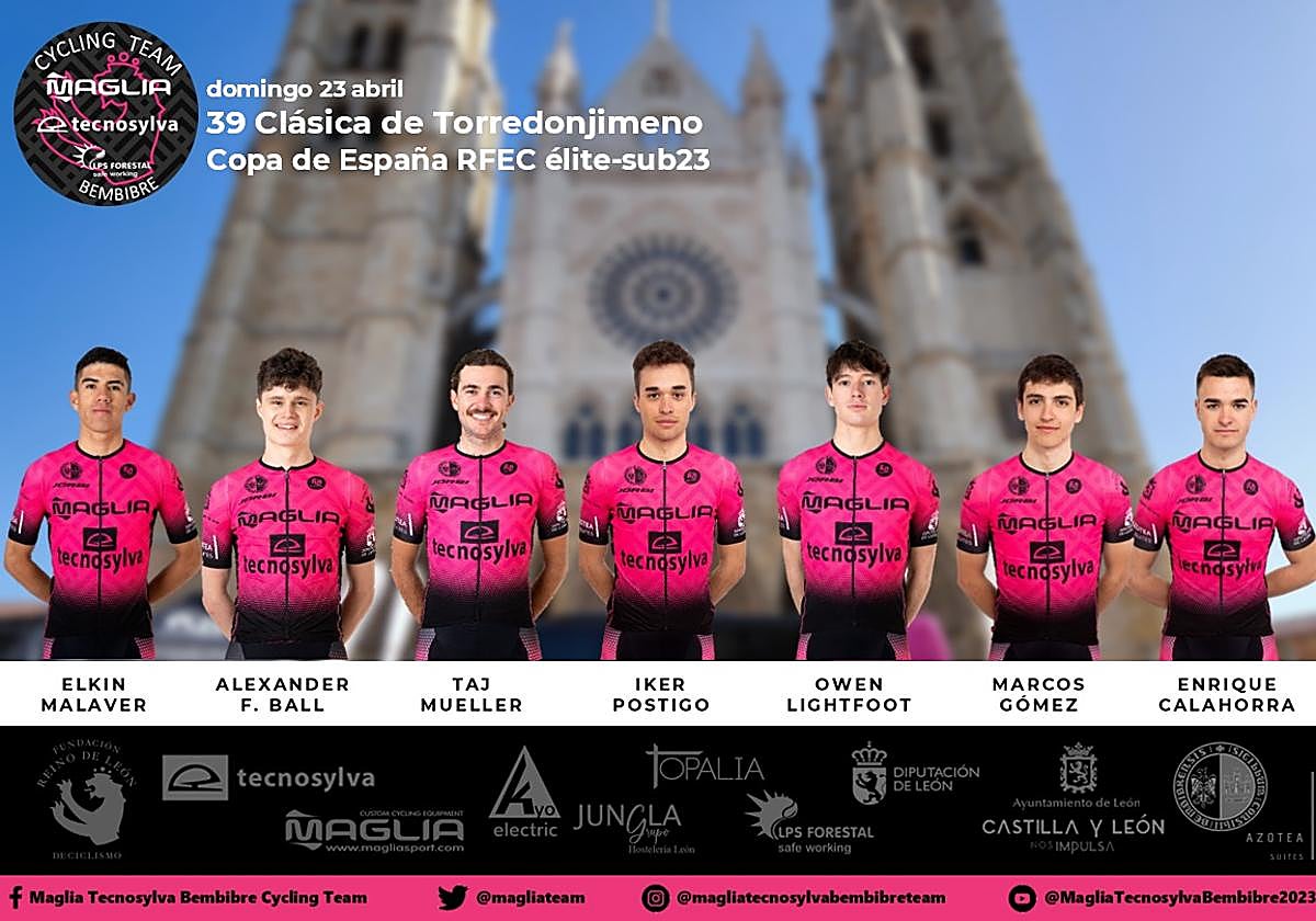 Plantel del Maglia Tecnosylva Bembibre.
