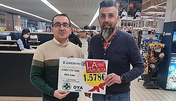 La campana solidaria 'DetenteYAyuda' recauda más de 1.800 euros para DYA León