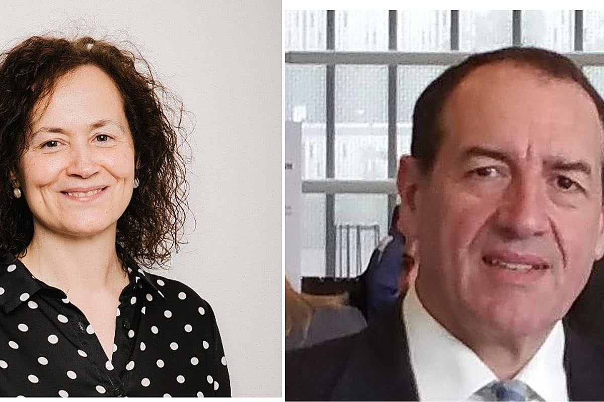 Los investigadores Arsenio Fernández y María José Ranilla.