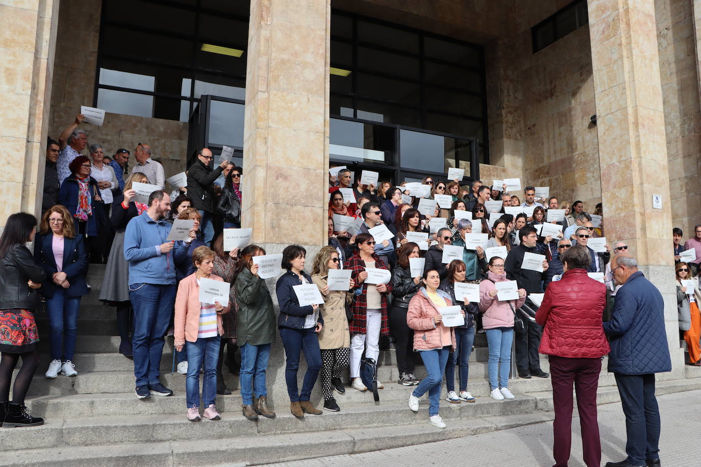 Seguimiento del 60% en la huelga del cuerpo general de justicia