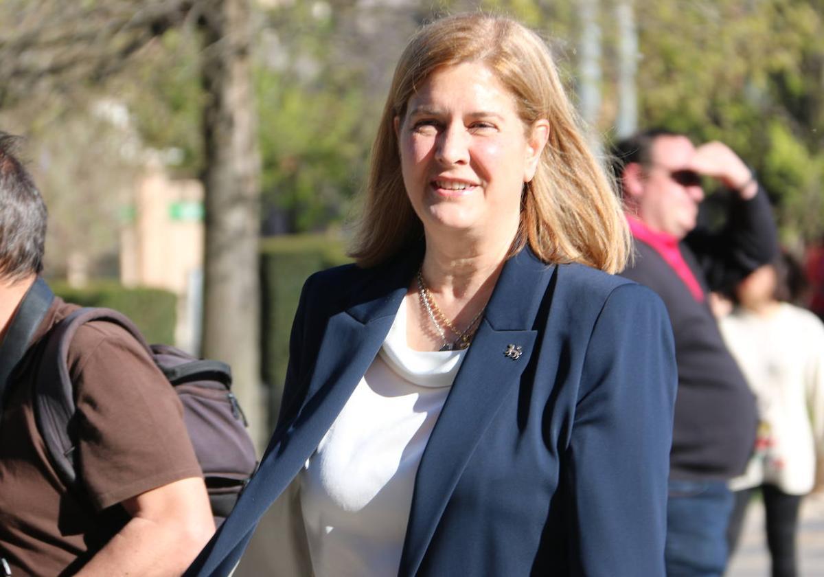 Margarita Torre, candidata del PP al Ayuntamiento de León.