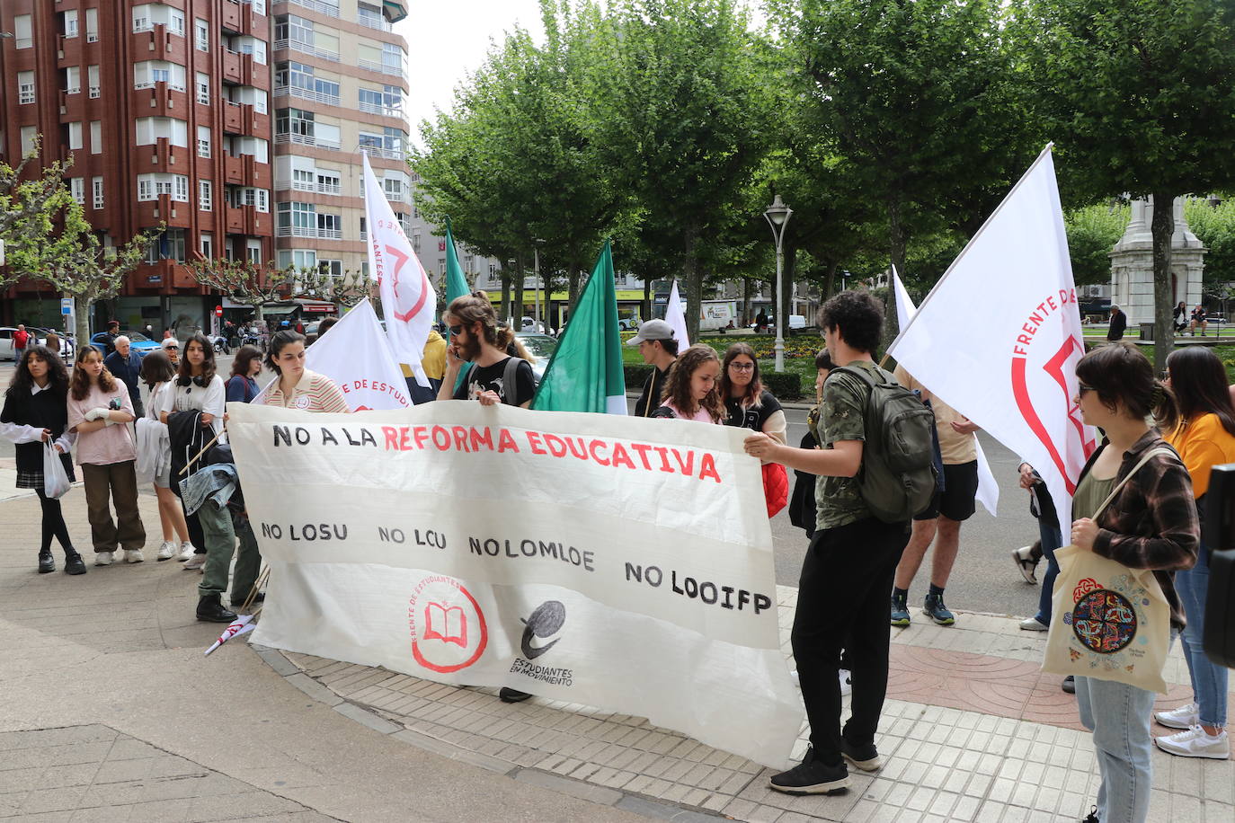 Manifestación del Frente de Estudiantes