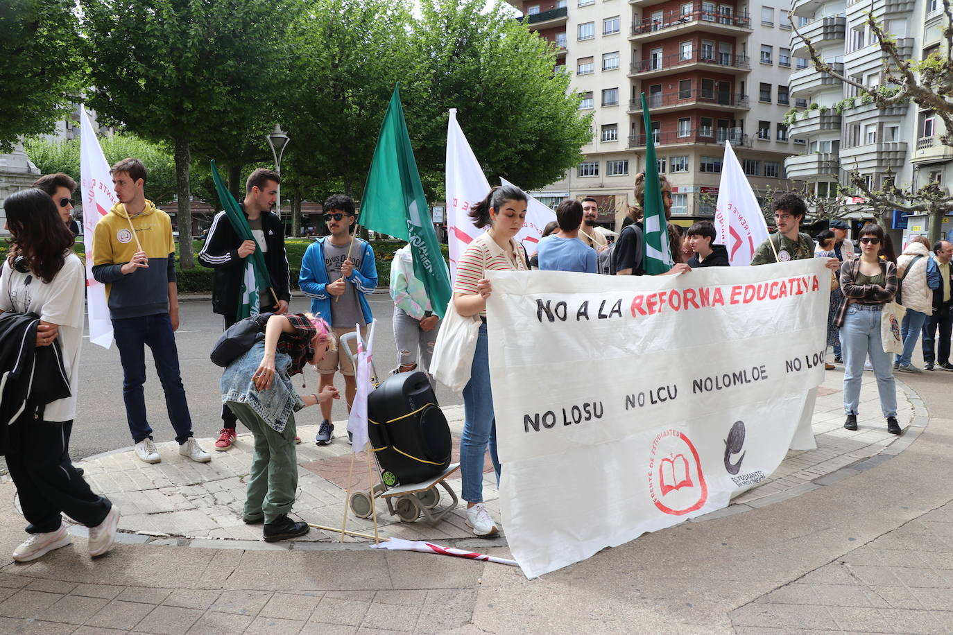 Manifestación del Frente de Estudiantes