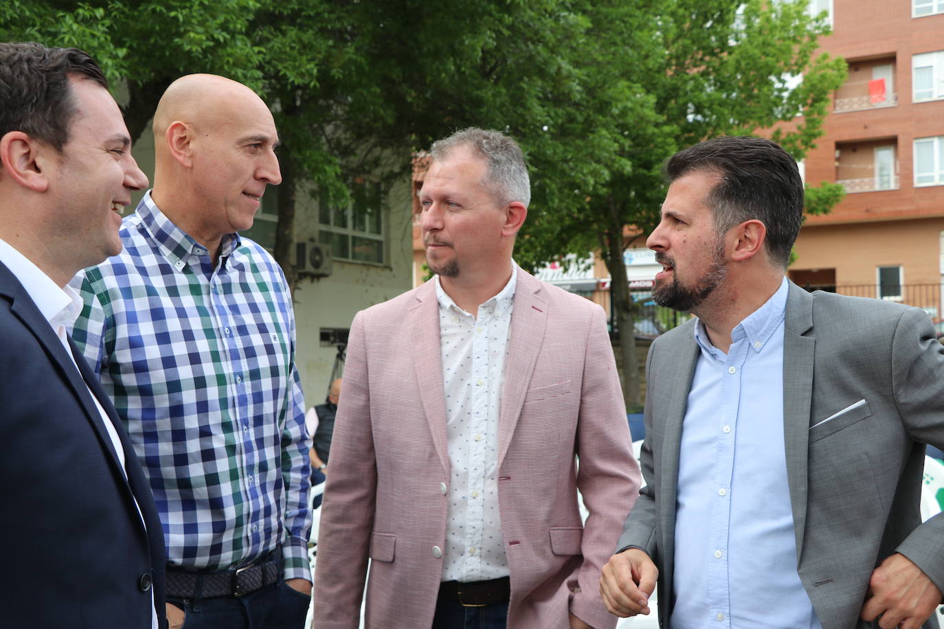 Presentación del candidato del PSOE en Villaquilambre