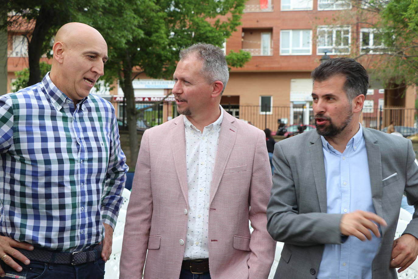 Presentación del candidato del PSOE en Villaquilambre