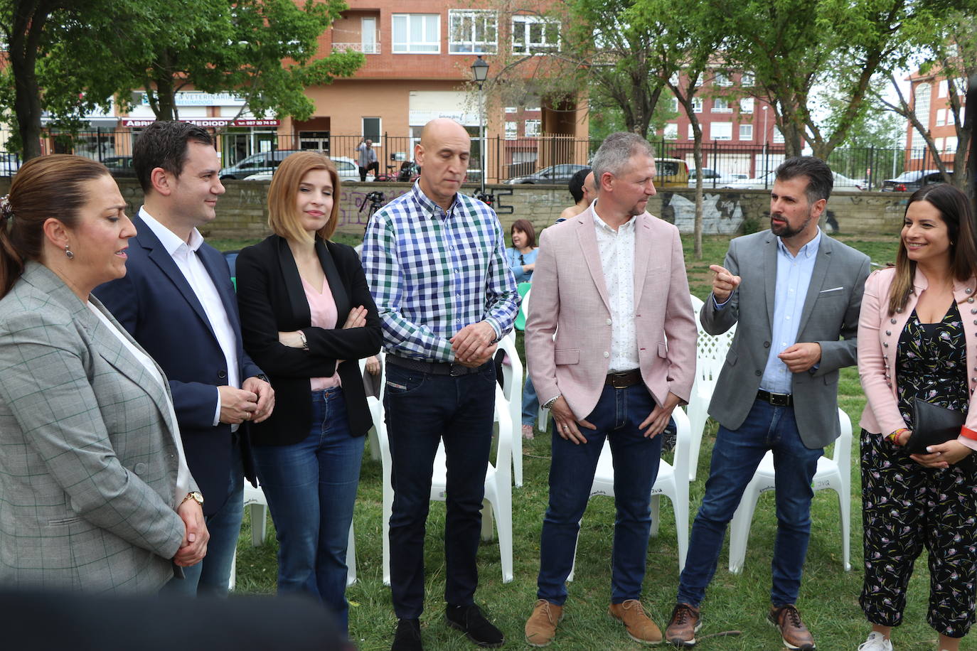 Presentación del candidato del PSOE en Villaquilambre