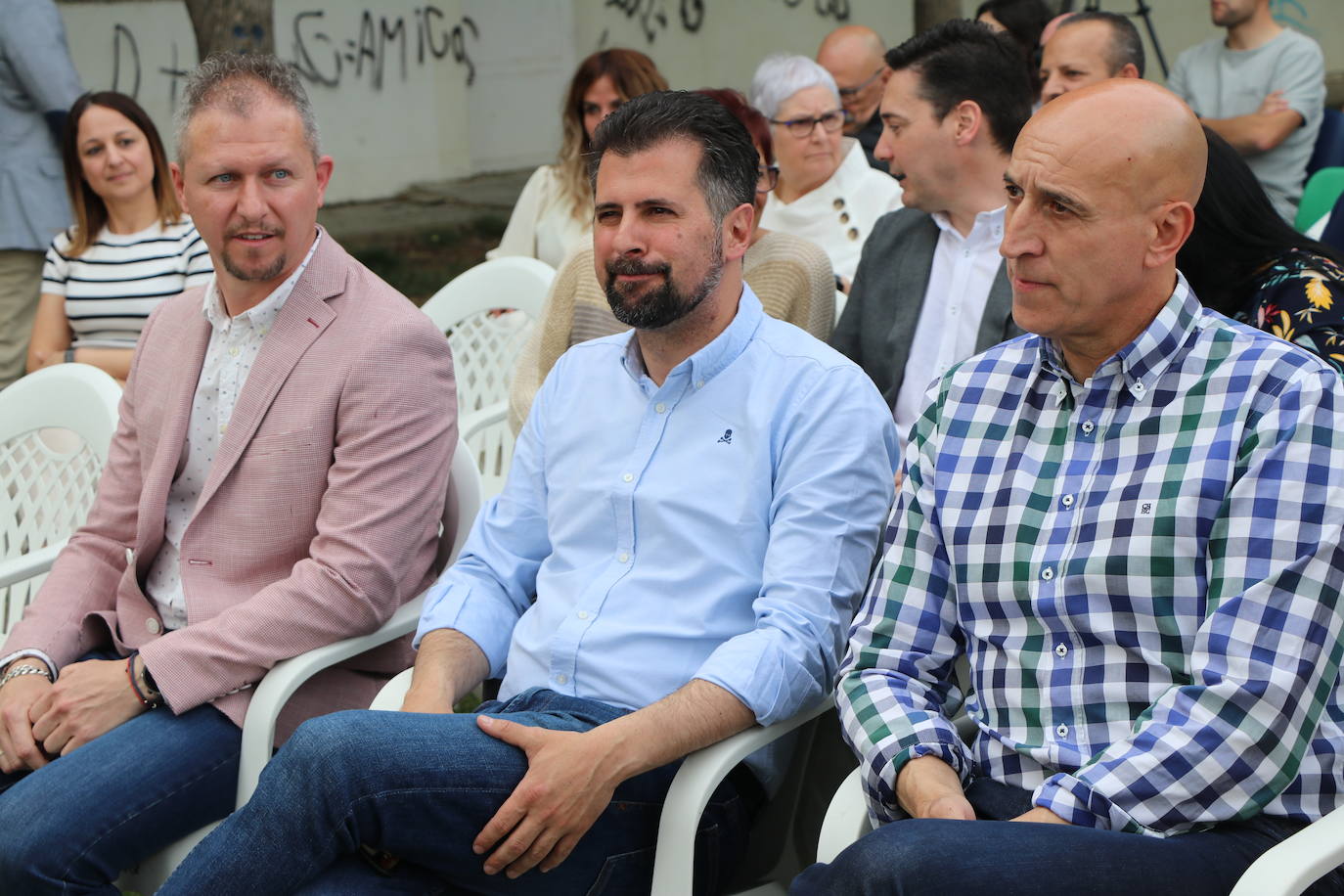 Presentación del candidato del PSOE en Villaquilambre