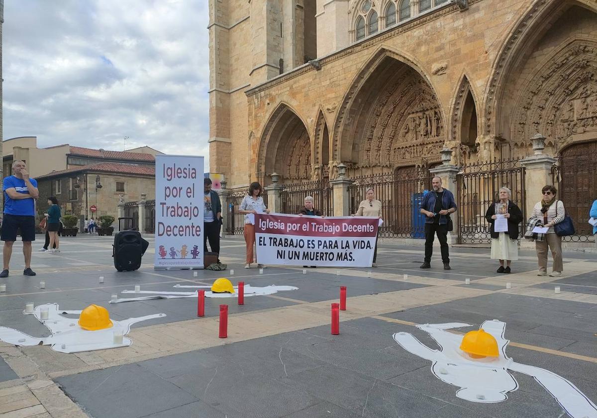 Acción por el Día Mundial de la Seguridad y la Salud en el Trabajo.