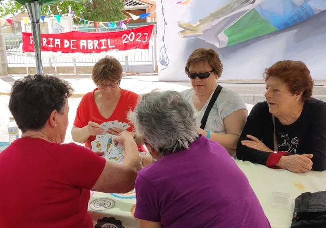 La partida no faltó en la Feria de Abril de Cembranos.